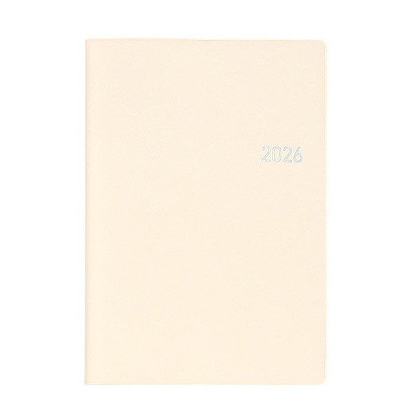 모닝글로리 다이어리 2026 양장플래너 25 2면 1개월 베이지