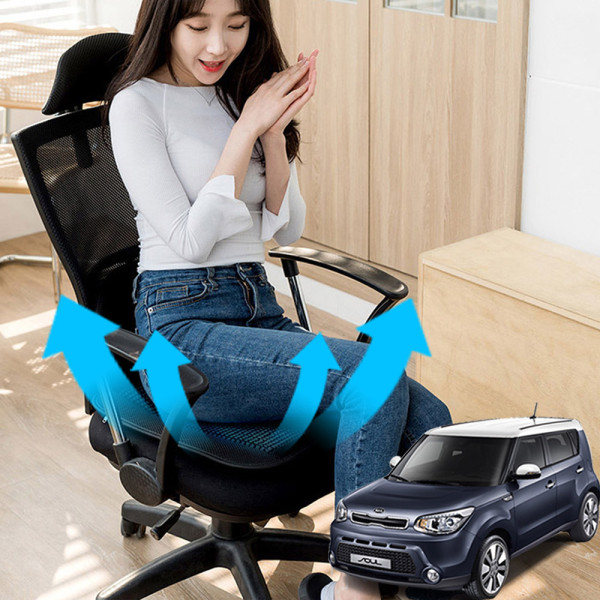 쏘울 시원한쿨링팬 메쉬 쿨링방석 호환