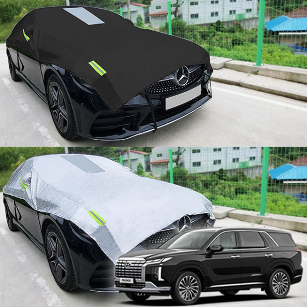 더뉴팰리세이드 성에방지 덮개 자동차커버 반커버