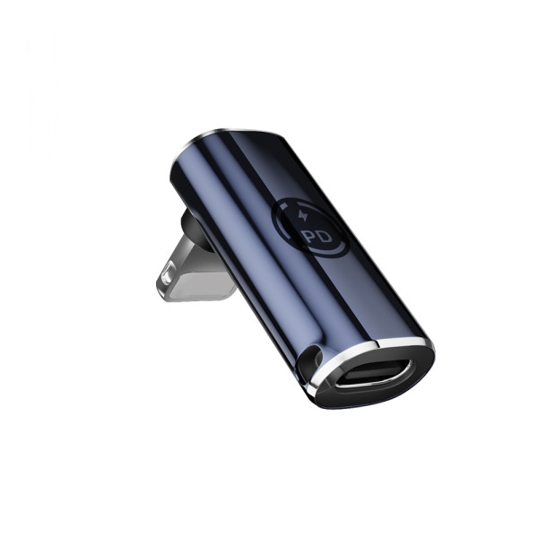 iOS 8Pin PD충전 Type C 젠더(C F/8P M) 상하꺾임