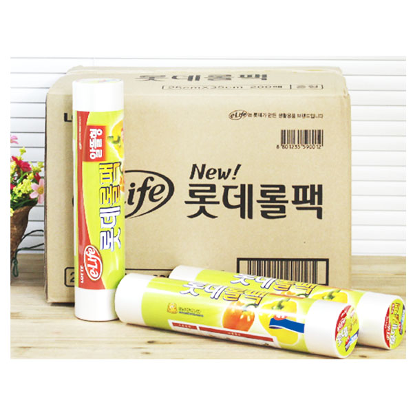 (BOX)롯데롤팩(알뜰형)35x45x500매_12개입