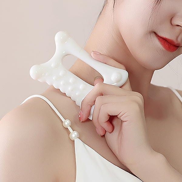 입체형 고급 림프 괄사 페이스 얼굴 바디 마사지기