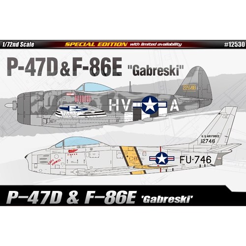 72sc P47D and F86E 가브레스키 SPECIAL EDITION