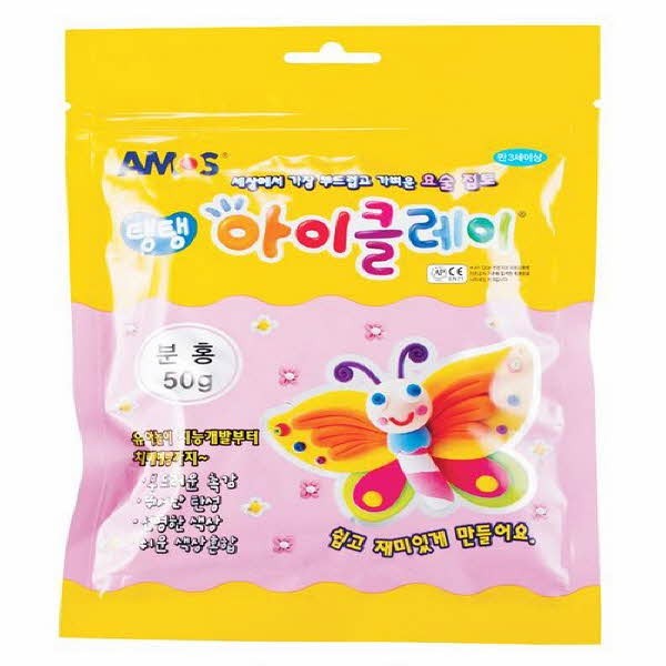 2500 아이클레이 낱색 분홍(50g)