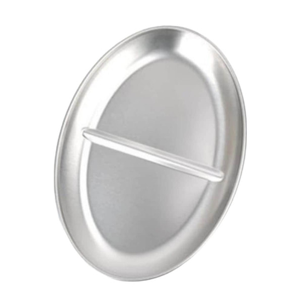업소용 스텐 타원 2칸접시 9형