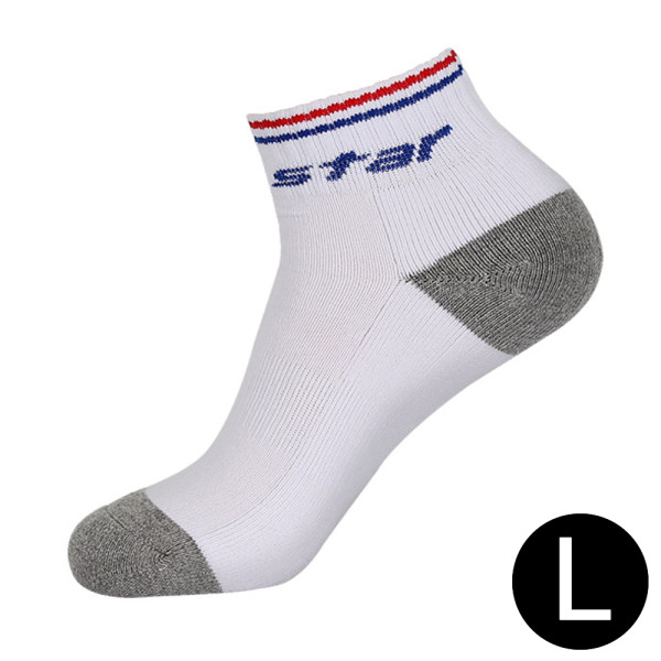 스타스포츠 스포츠양말 단목 화이트 태극 L TO550 28L