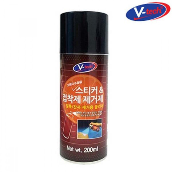 브이텍 스티커제거제 200ml 세정제 클리너