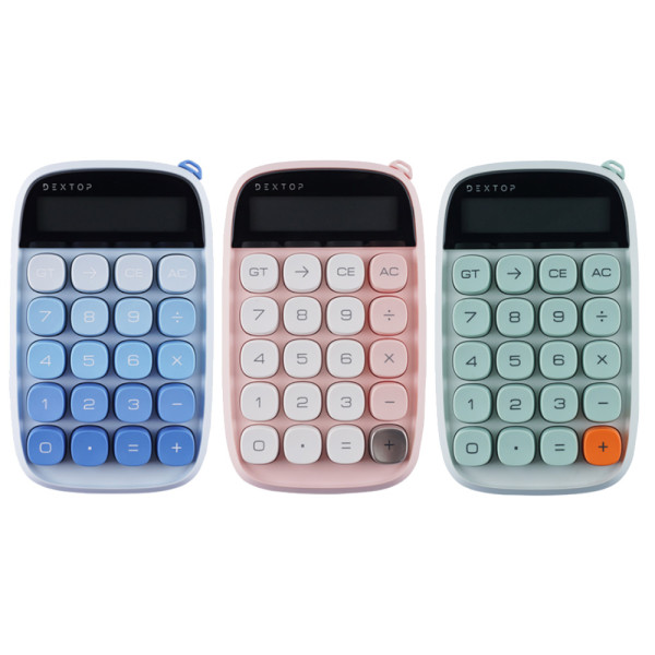DEXTOP 레트로 포켓 전자 계산기 GC D10A 일반계산기