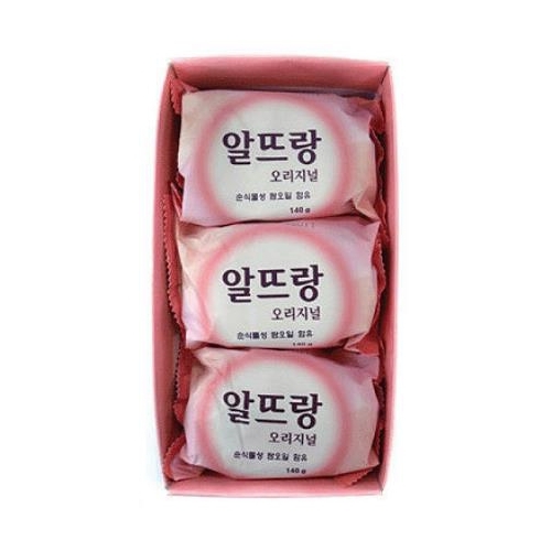 LG 알뜨랑 비누핑크140g 3개입