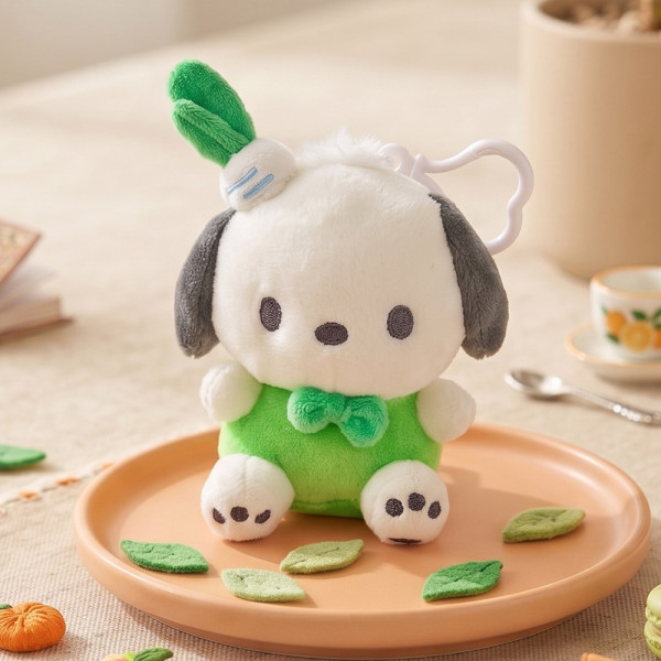 산리오 포차코 가든 가방고리 13cm