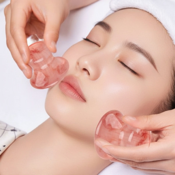얼굴 윤곽 괄사 마사지 스틱 버섯 봉 마사지기