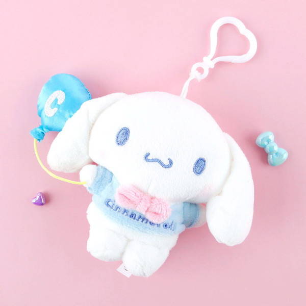 산리오 시나모롤 파티 가방고리 13cm