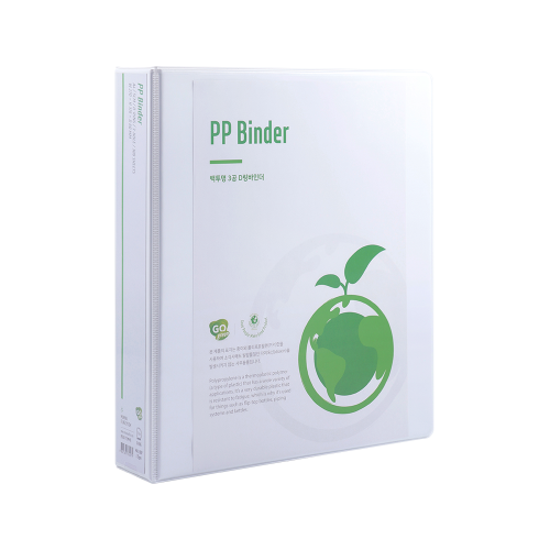 문화 PP백투명바인더 PB749 71 3공 D링 5cm A4