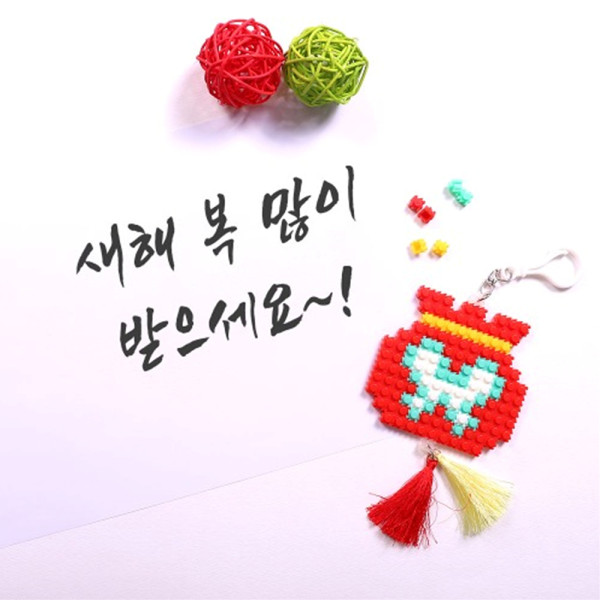 (CL) 디폼블럭 8mm 복주머니 패키지 (B96)