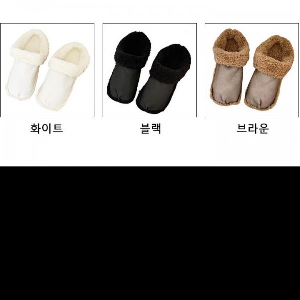 탈부착가능 슈즈 용품 겨울철 따뜻한 신발 내피 부드러운 털 소재 한겨울에도 발을 포근하게