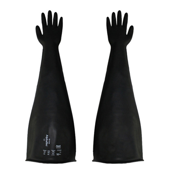 안셀 알파텍 글러브박스용 내화학 긴장갑 81.3cm 55-306 10호