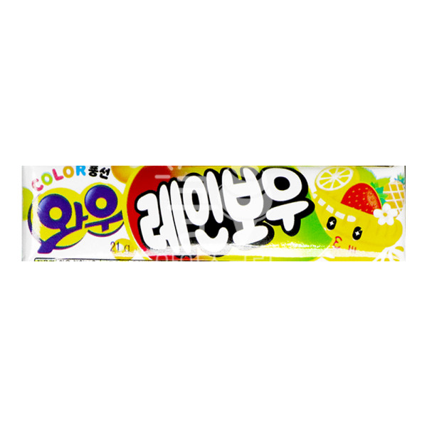 와우 레인보우 풍선껌 21g 5개