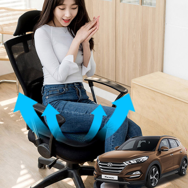 투싼 시원한쿨링팬 메쉬 쿨링방석 호환