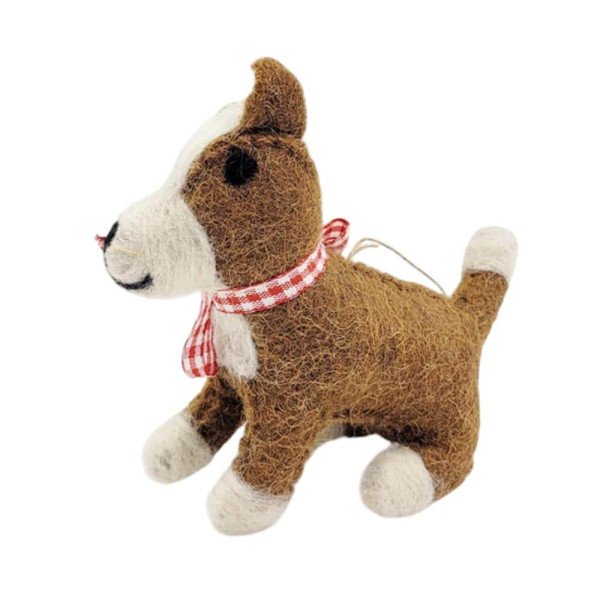 인도산 WOOL 핸드메이드 키링 조랑말