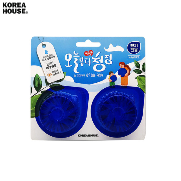 오늘부터 청정 변기세정제 40g 2개입