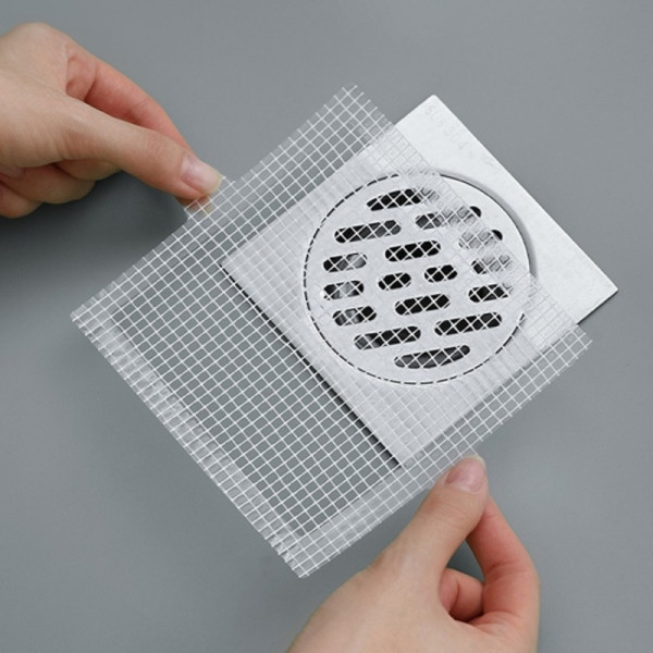 미란다 사각 배수구 거름망 15cm x 15cm 4D512 10개묶음