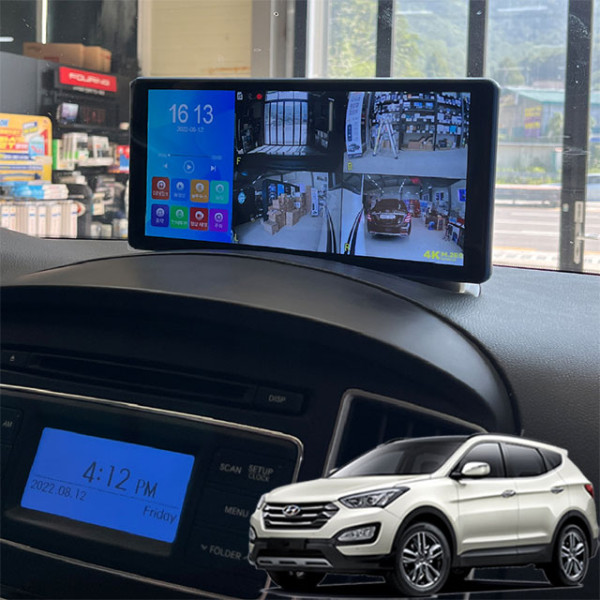 싼타페더프라임 제임스W Full-HD 4채널블랙박스