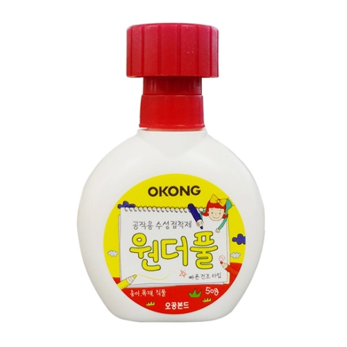 오공 원더풀 목공용 공작용 풀 208 50g 무독이
