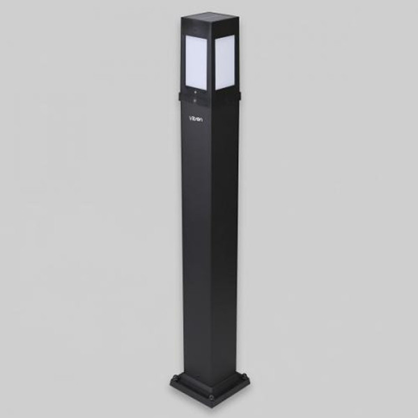 비츠온 태양광 LED 정원등 가든 문주등 기둥형 주광색 1M