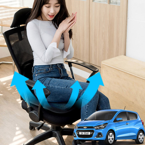 스파크 시원한쿨링팬 메쉬 쿨링방석 호환