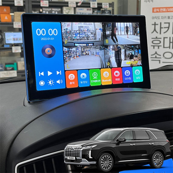 더뉴팰리세이드 제임스P 10.1인치 4채널블랙박스