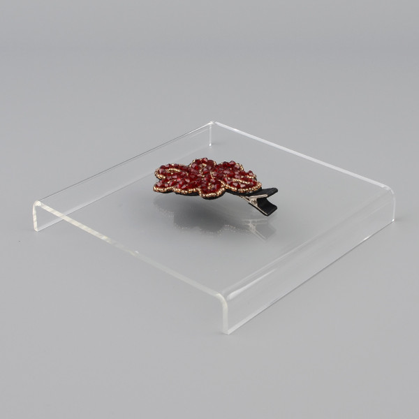 정사각 ㄷ형 아크릴 진열대 150x150x20mm