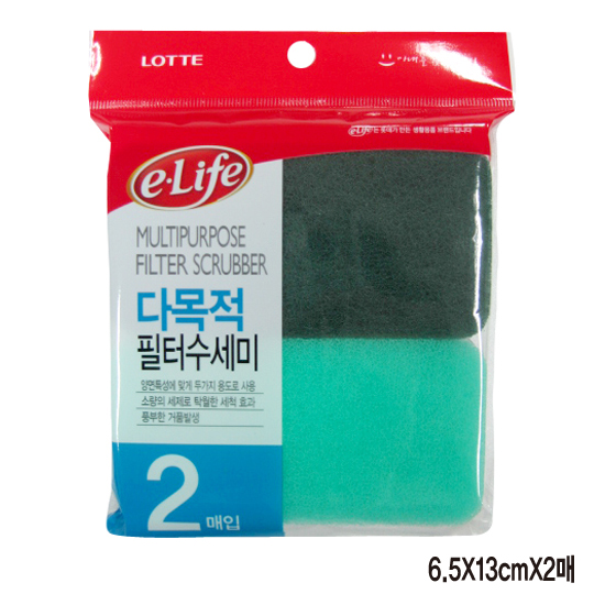 롯데다목적필터수세미2p