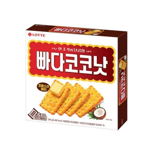 롯데 빠다코코낫 6봉입 300g