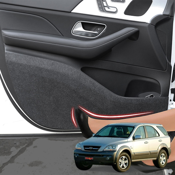 구형 쏘렌토 스크래치 방지 카본 펠트 맞춤형 도어커버