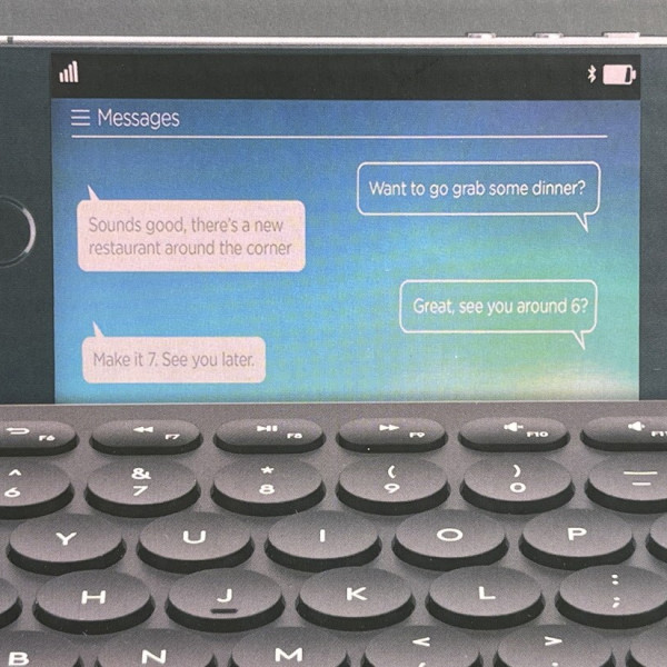로지텍 K780 멀티 디바이스 무선 키보드 블랙