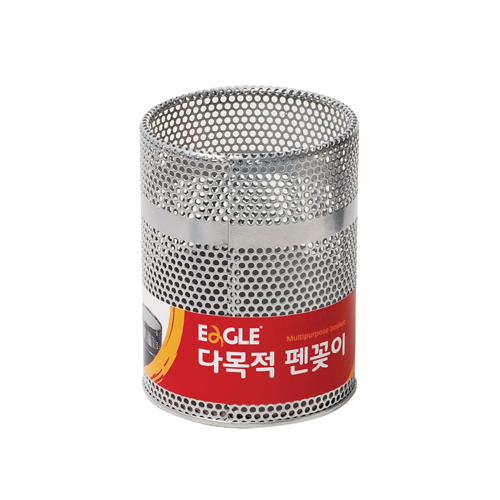 이글)메탈펜꽂이(대)실버
