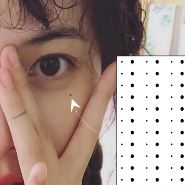 미인점 얼굴점 포인트 점 지워지는 타투 셀프 미용 스팟 스티커