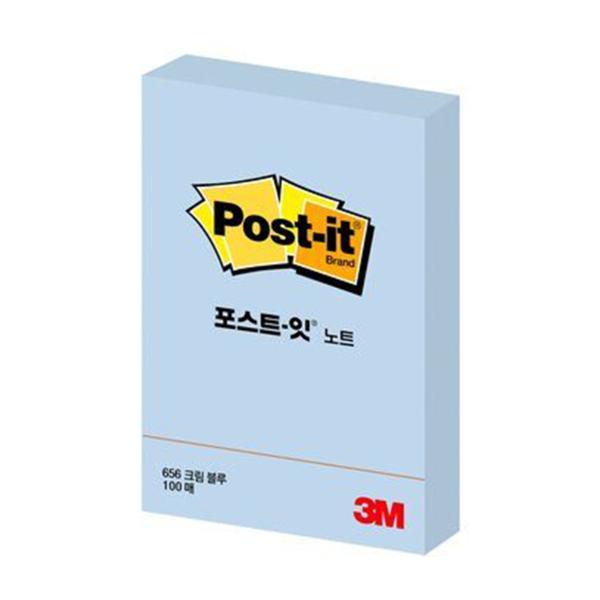 3M 포스트잇 656(51x76mm 하늘)