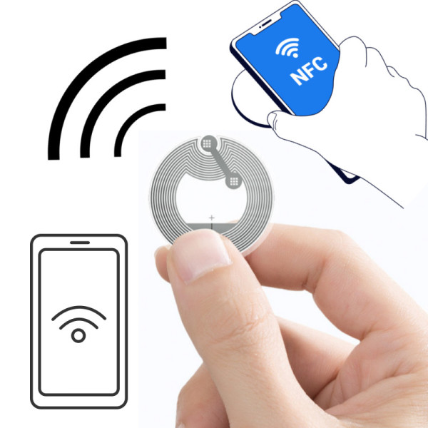 NFC 태크 스티커 카드 칩 NTAG 215 디지털 전자 명함 제작 NFCTAG