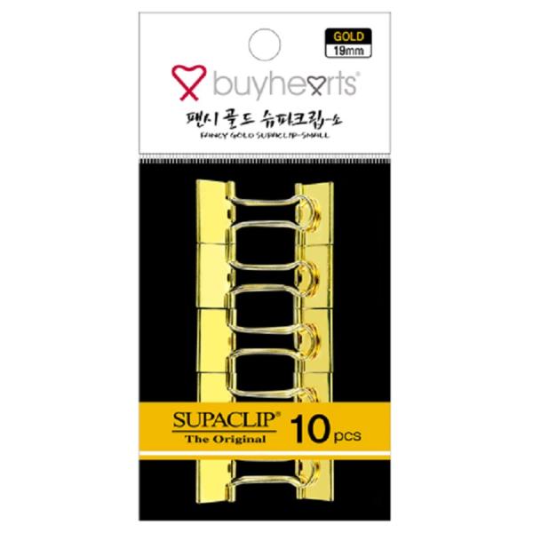 팬시 슈파크립 골드(소 19mm 10개입)