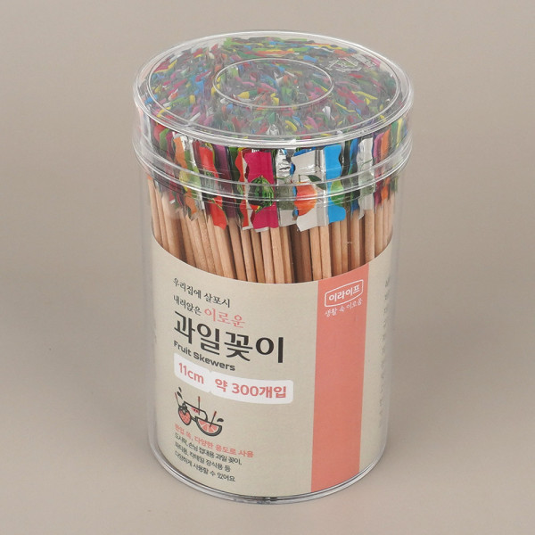 300p 원형 과일꽂이