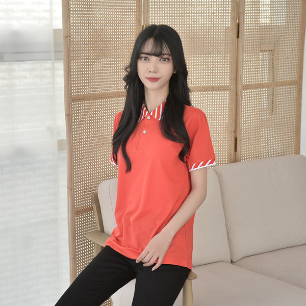 교복몰 쿨에버 유니크 카라 반팔 티셔츠 카라티 반팔