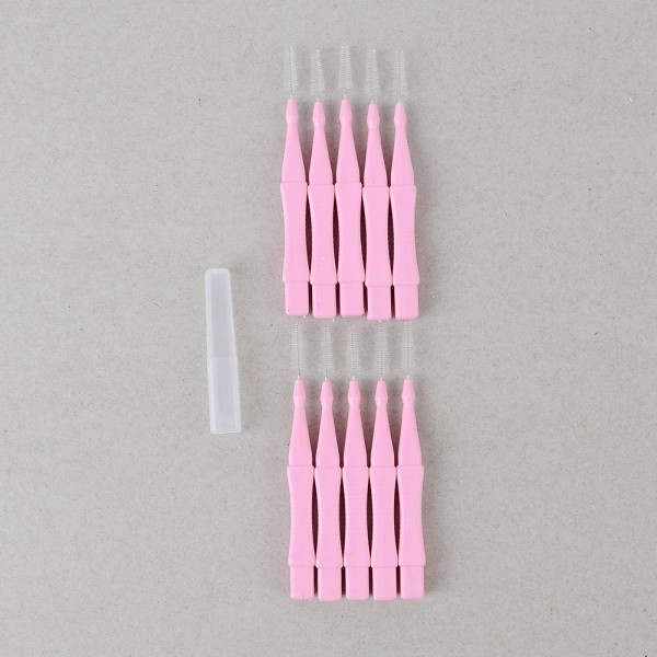 10P 일자형 치간칫솔 SSS (0.7mm)