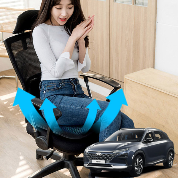 넥쏘 시원한쿨링팬 메쉬 쿨링방석 호환