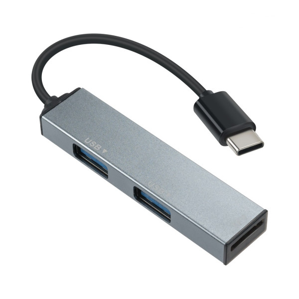 USB 3.1 C타입 멀티 허브 USB 2.0 2포트 Micro SD TF 카드리더기