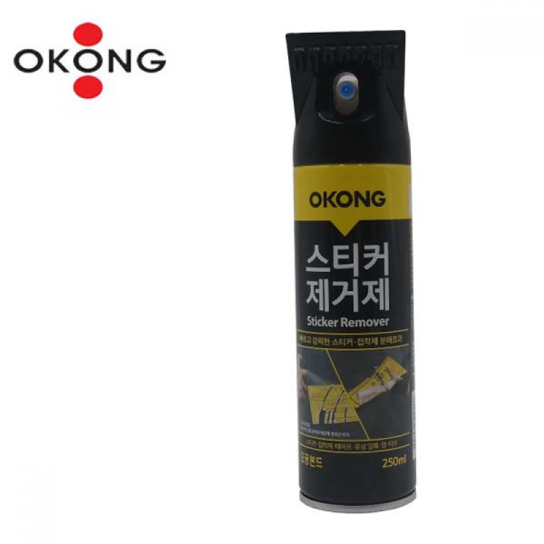 오공 접착제 스티커 제거제 헤라일체형 250ml