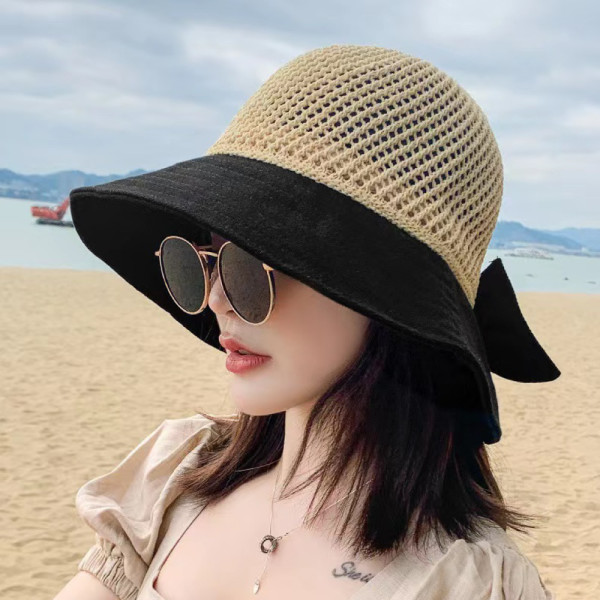 [별별창고] 밀짚모자 라피아햇 여성여름모자 챙모자 여성모자 챙넓은모자 밀집모자 라탄모자