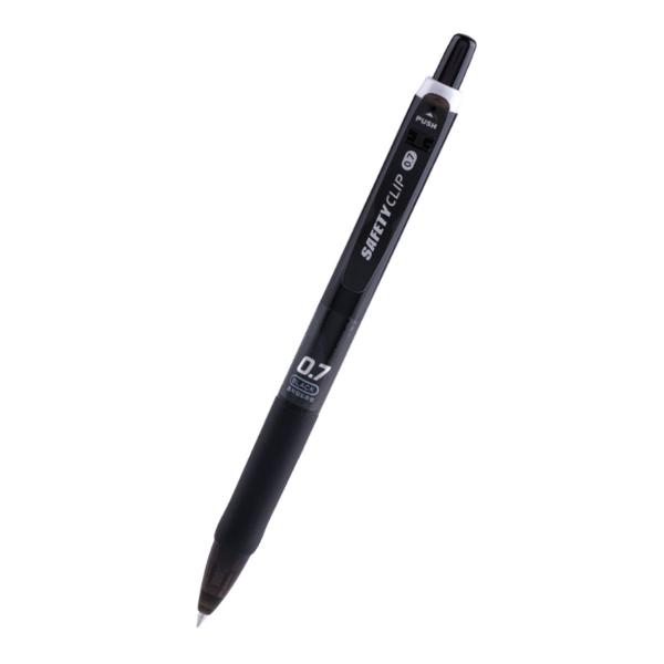 마이펜 세이프티클립 볼펜 흑색 0.7mm 1EA