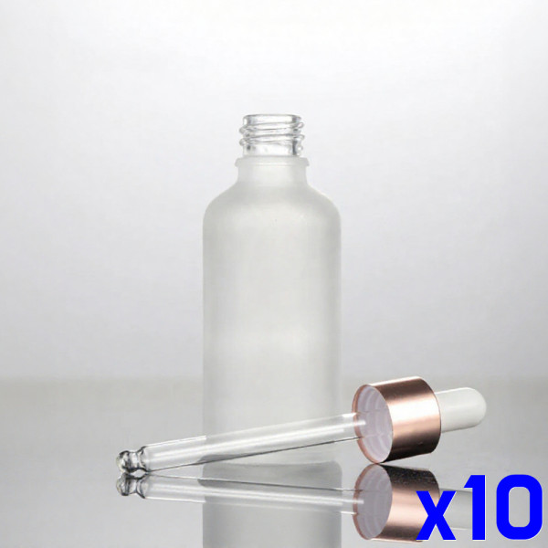휴대용 스포이드유리병 화장품소분용기 50ml x10개