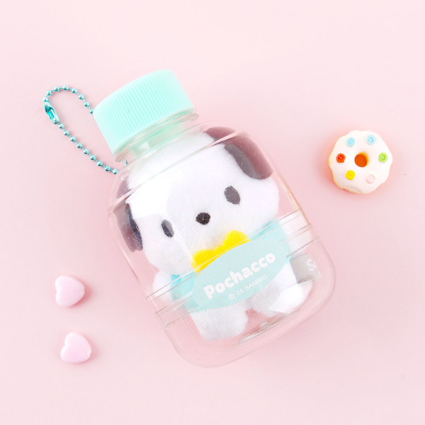 산리오 포차코 보틀 가방고리 8cm
